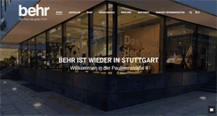 Desktop Screenshot of behr-einrichtung.de